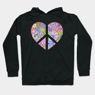 Abstract Hippie Art Hoodie